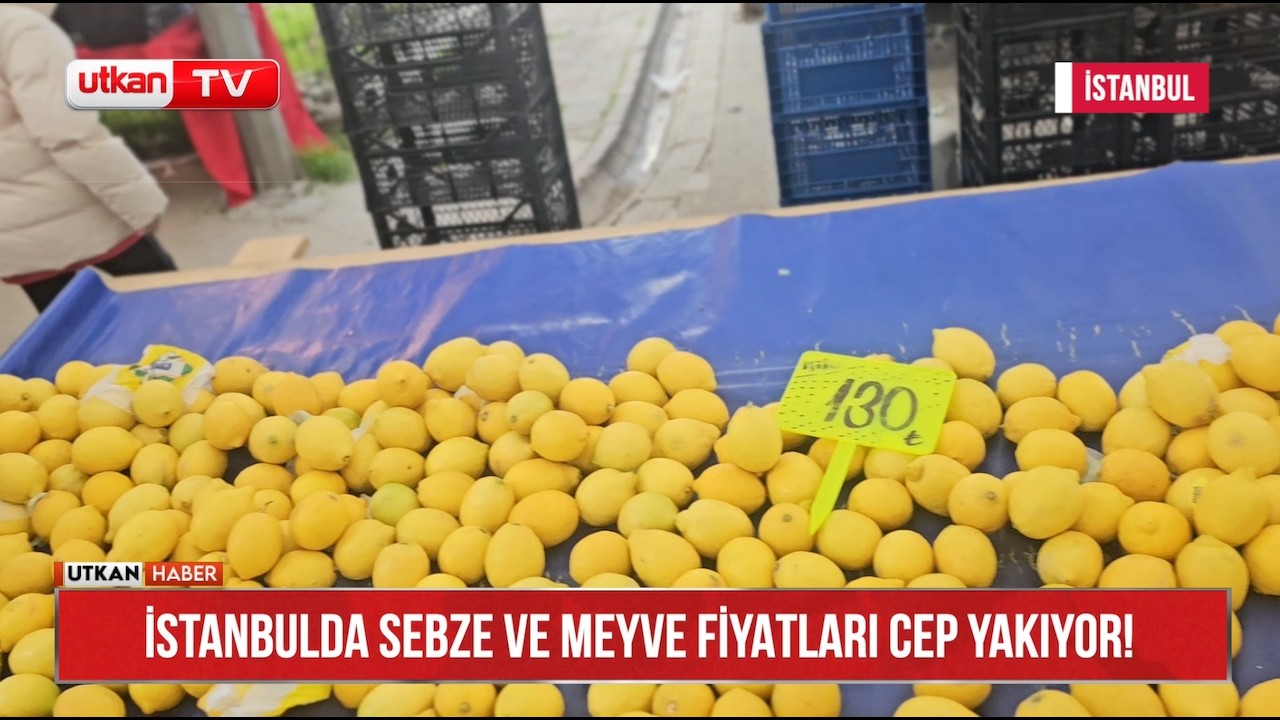 İstanbul’da Sebze ve Meyve Fiyatları Cep Yakıyor | 1 Mart 2026