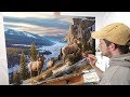 Landscape Painting Time-lapse | "Western Beauty"