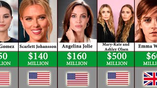 Comparison: Richest Actresses 2022