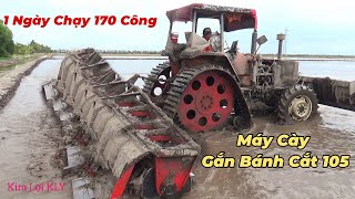 Máy Cày Kubota 9.500 Chế Gắn Bánh Máy Cắt 105,Mang Giàn Trục Quá Khủng Khiếp. by Kim Lợi KLY 33,915 views 2 weeks ago 28 minutes