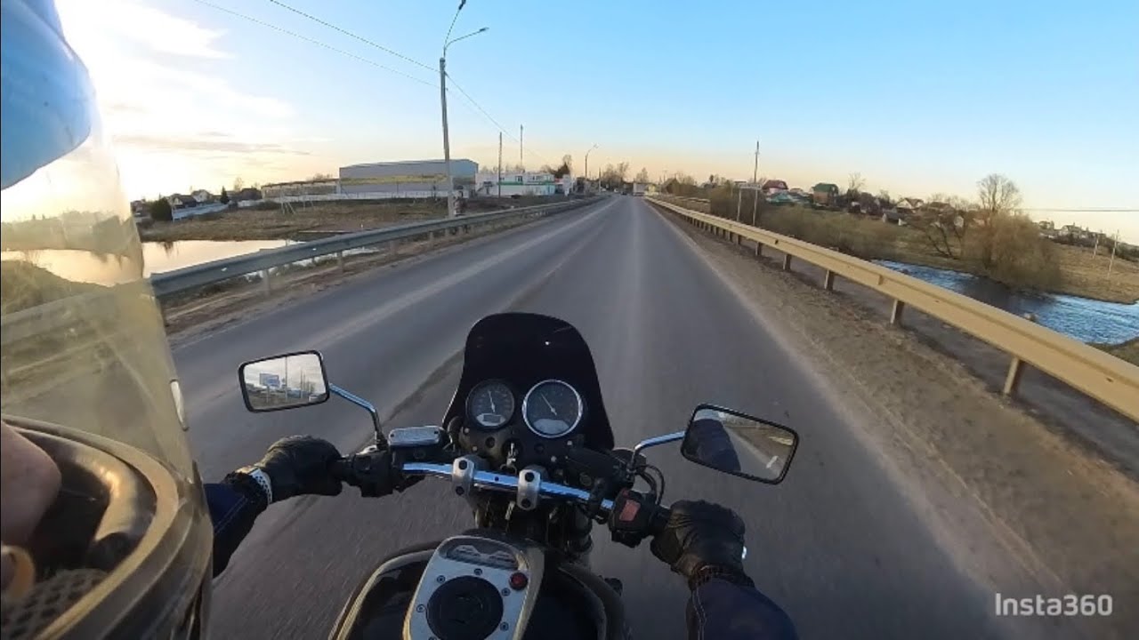 Замена масла и свечей в мотоцикле, первый выезд в 2024г. - YouTube