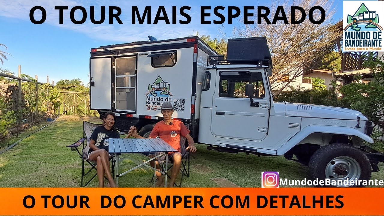 Tour do Camper com detalhes. Ep.72