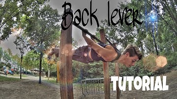 Back lever tutorial