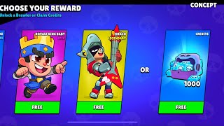 👋HELLO NEW GIFTS!🎁🤑 COMPLETE FREE BRAWLERS AND REWARDS FROM SUPERCELL✅🥰 | Brawl Stars