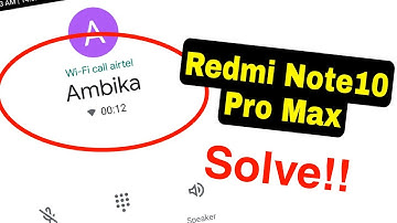 Redmi Note 10 Pro Max: How to Fix Wifi Calling Problem | Mi Note 10 Pro Max Wifi Call Not Working