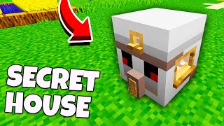 How to BUILD SUPER SECRET HOUSE inside a GOLEM in Minecraft ? GOLEM PASSAGE in Minecraft !