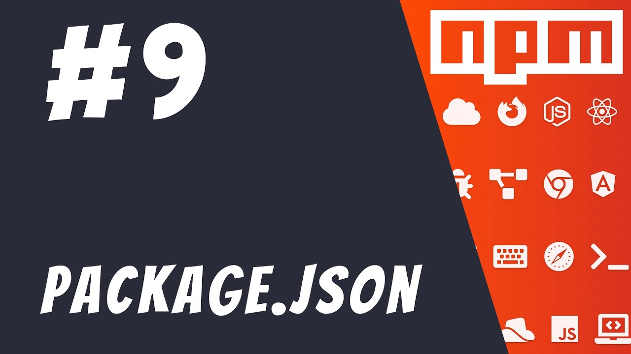 #9: Introduction to package.json 