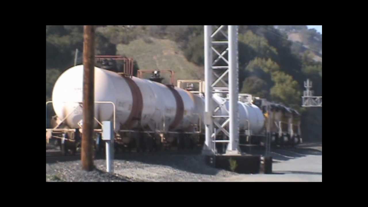 bnsf 5729 Union Pacific Avon Job in Martinez (2/17/12)
