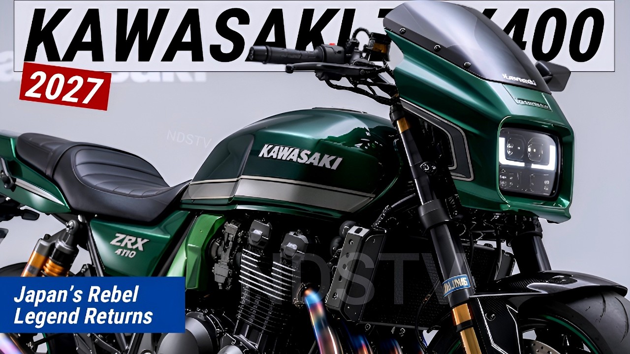 こんにちは 2027 Kawasaki ZRX400 — Japan's Rebel Legend Returns - YouTube