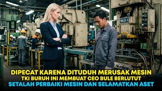 DIPECAT KARENA DIFITNAH MERUSAK MESIN, TKI BURUH INI MALAH MEMBUAT CEO BERSUJUD SETELAH LAKUKAN INI