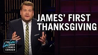 James Corden's Thanksgiving Monologue