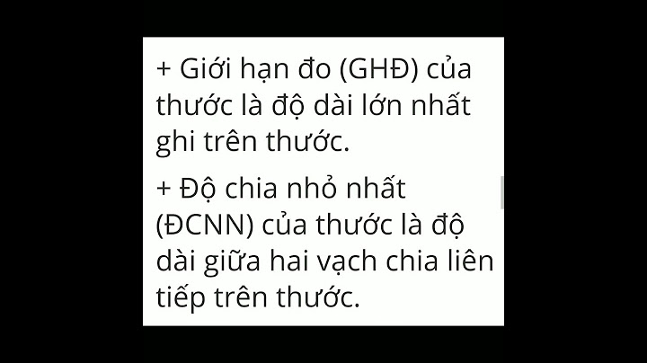 Một độ chia nhỏ nhất của thuốc là gì năm 2024