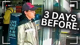 Killer Doesnt Realize Hes Being Recorded On Cctv