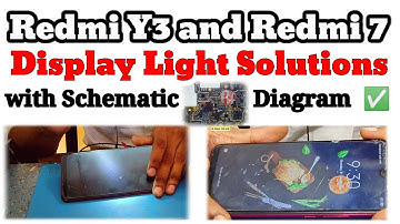 REDMI Y3 DISPLAY LIGHT SOLUTION | Redmi 7 Display light Solution @Technichian Khalique