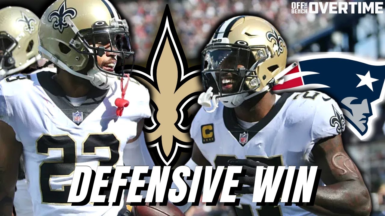 Saints Defense Leads the Way in Road Win vs the Patriots