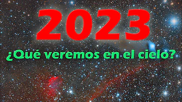 ¿Qué veremos en el cielo en 2023?