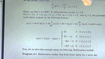 Linear Piecewise Splines