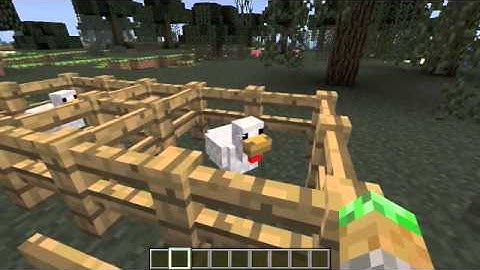 Minecraft- Explosive Chickens Mod