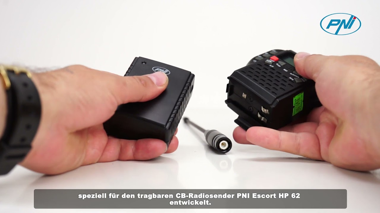 Radio 40 Canaux PNI Escort HP 62 - Radio CB Portable Avec Kit Accessoires Complet Kit CB Voiture
