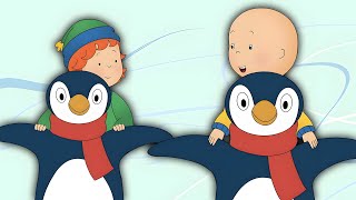 Caillou Learns to Ice Skate | Caillou's New Adventures