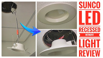 Sunco LED Recessed Lighting Retrofit Kit Review & How To Install