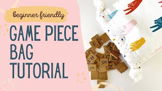 Game Piece (or whatever!) Drawstring Bag Tutorial screenshot 5