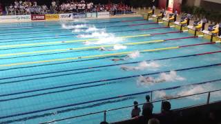 2013インカレ 男子50Fr 予選 石崎