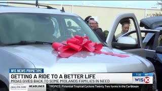 Families-in-need gifted new cars by Lexington Midas and Family Promise of the Midlands