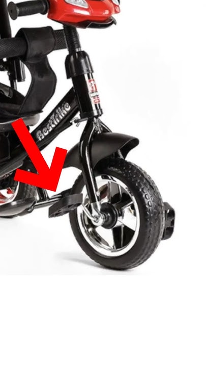 как снять педали с детского трехколесного велосипеда trike? - YouTube