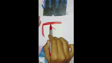 Youtube Button❤️ #shorts #youtubeshorts #shortsvideo #brushpen #youtubebutton #themagictouch
