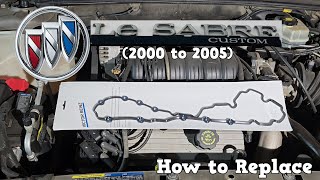 Oil Pan Gasket Replacement ('00 to '05) Buick LeSabre