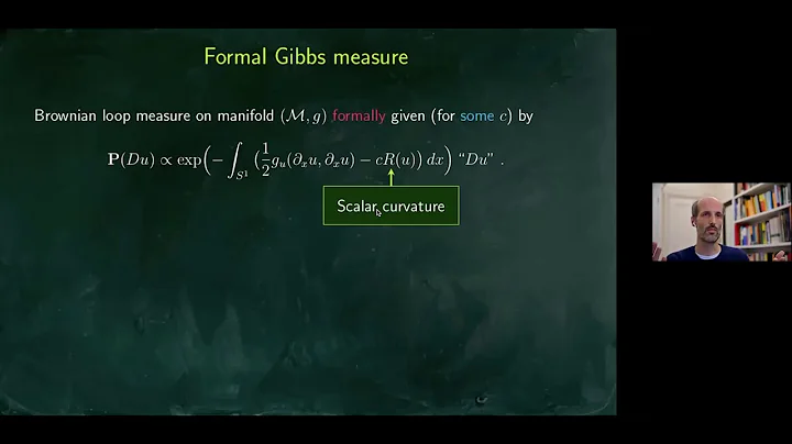 Martin HAIRER - Random Loops and T-algebras