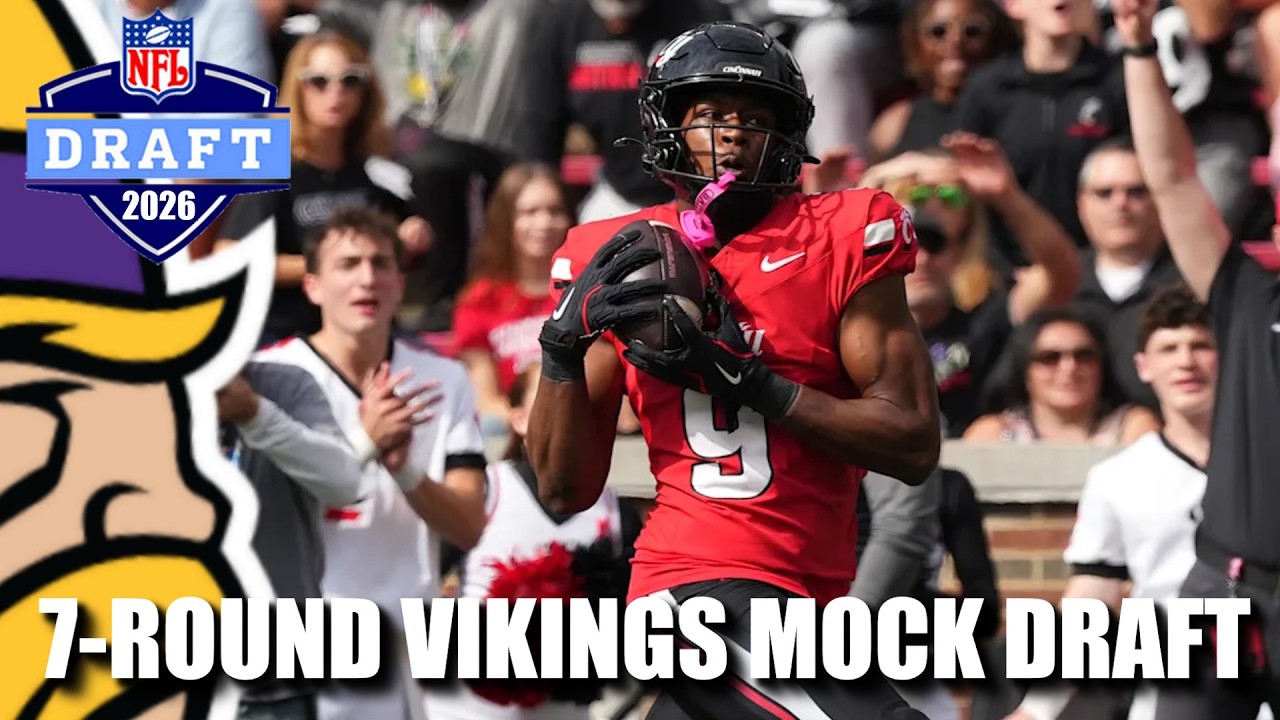 7-Round Vikings Mock Draft: GO GET YOUR GUYS - YouTube