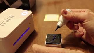 How to make a stamp with the Silhouette Mint