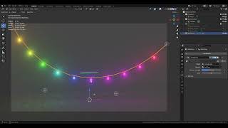 Light String Geometry Node (Updated)