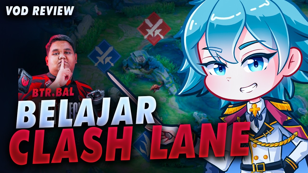 20rb Ilmu dari BTR Bal, Belajar Clash Lane, Tips Laning - HOK VOD Review