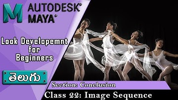 Render Image Sequence ▶ Telugu || Maya Look Development Course for Beginners తెలుగు లో