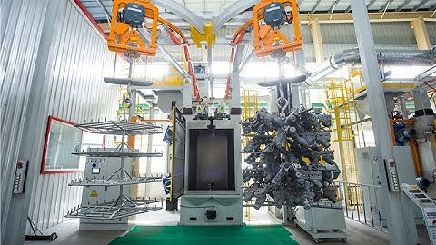 Mayflay Hanger Type Shot Blasting Machine + Hook Type Shot Blasting Machine+ Shot Blasting Machine