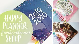 Happy Planner Setup 2019-2020 | Frankenplanner/Transformer Planner