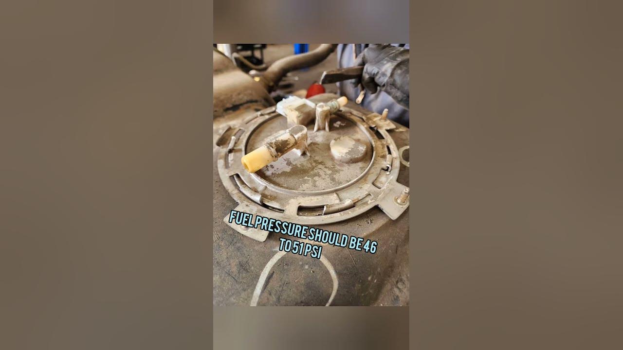 2004 nissan Titan p0171 p0174 fuel pump replacement - YouTube