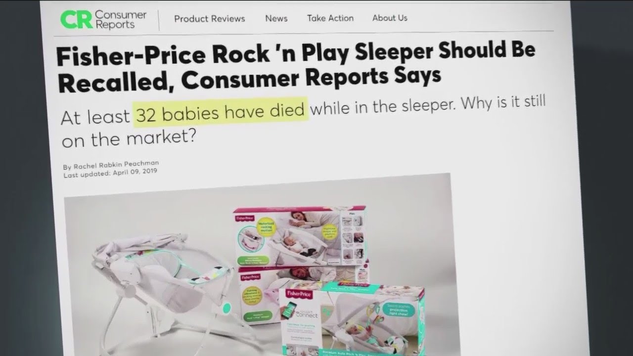 FisherPrice recalls Rock 'N Play after infant deaths YouTube