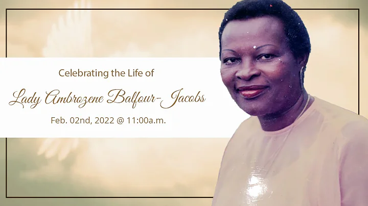 Celebrating The Life of Lady Ambrozene Balfour-Jac...