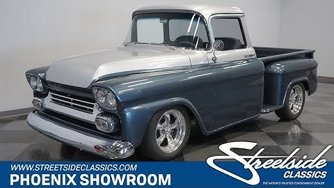 1958 Chevrolet 3100 Apache Big Window Restomod for sale | 1264 PHX