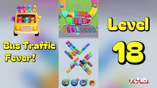 Bus Traffic Fever Level 18 Walkthrough | 🚌🚦 Parking & Color Sort Puzzle | Mini Boss screenshot 5