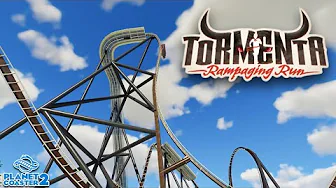 Tormenta Rampaging Run Recreation | Six Flags Over Texas | Planet Coaster 2