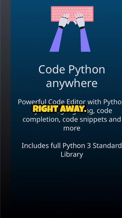 Run Python on iPhone using PythonCodePad App | Introduction to python ...