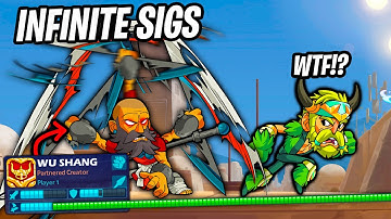 I Modded 100,000 Dex Wu Shang in Brawlhalla