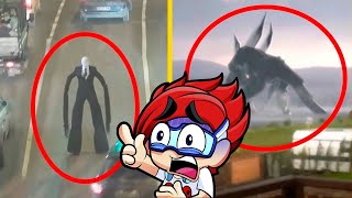 Las Peores Criaturas Gigantes Captadas En Camara En La Vida Real 2 Luky Reacciona A Búho Sabio