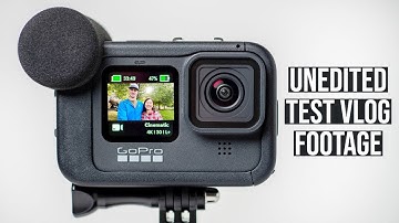 GoPro Hero 9 Media Mod Vlog Test - Unedited Video