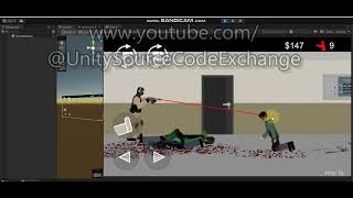 Flat Zombies: Defense & Cleanup - Unity Source Code for Sale